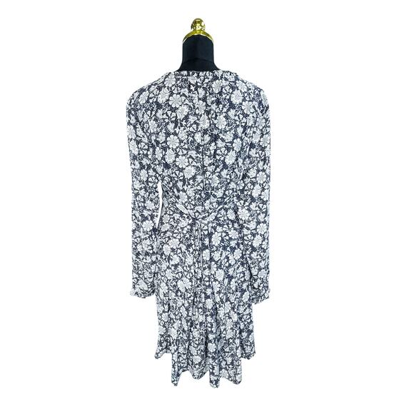 LOFT Women's Floral Long Sleeve Dress XL - Picture 3 of 7